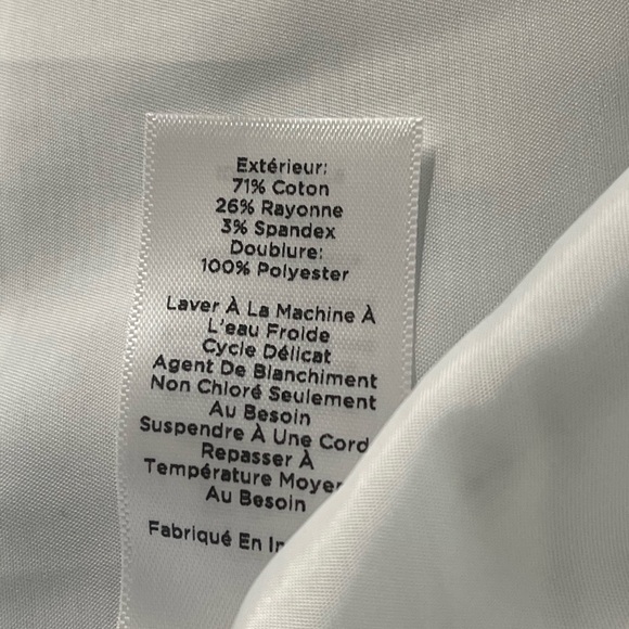 Talbots RSVP Women's Blue Paisley lined Top Blouse Size 2 side zip NWT - Picture 11 of 13